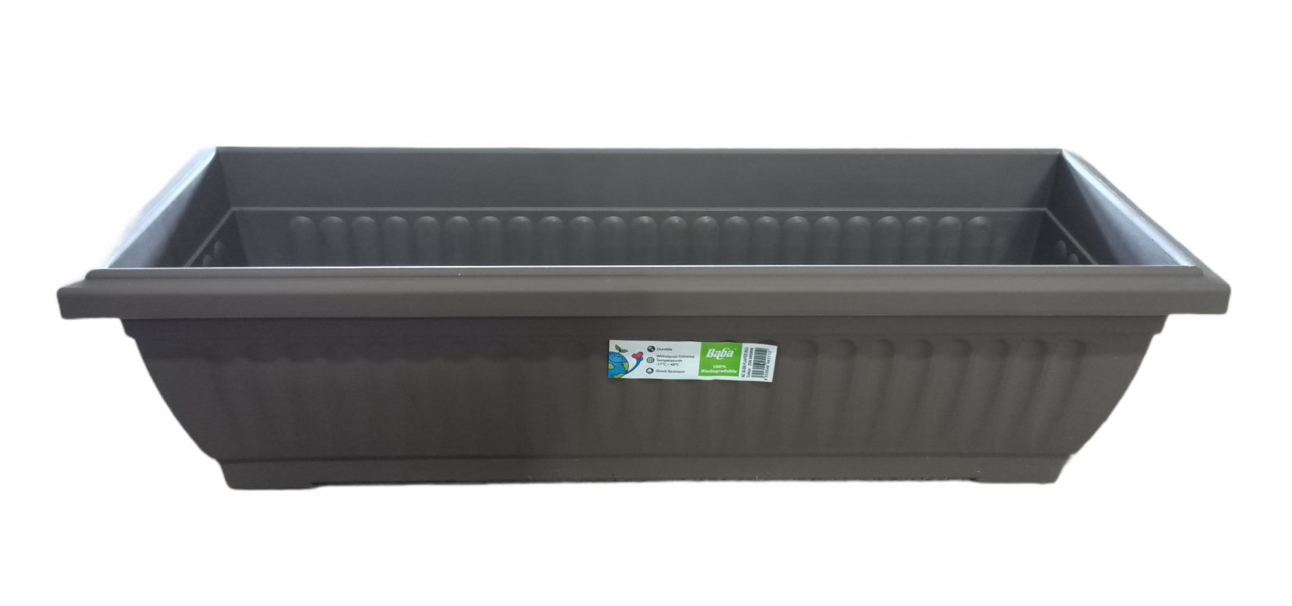 Baba Brand BI-508 Planter Box Zen Brown