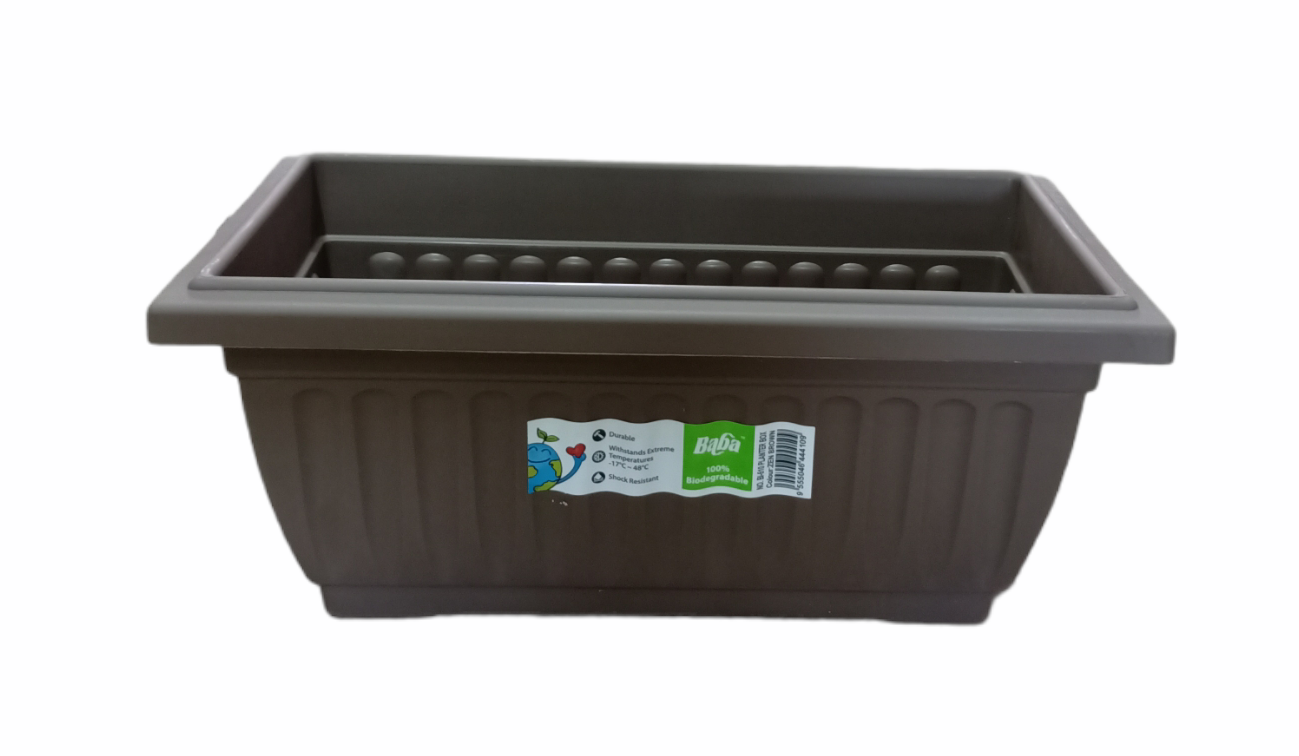 Baba Brand BI-510 Planter Box Zen Brown