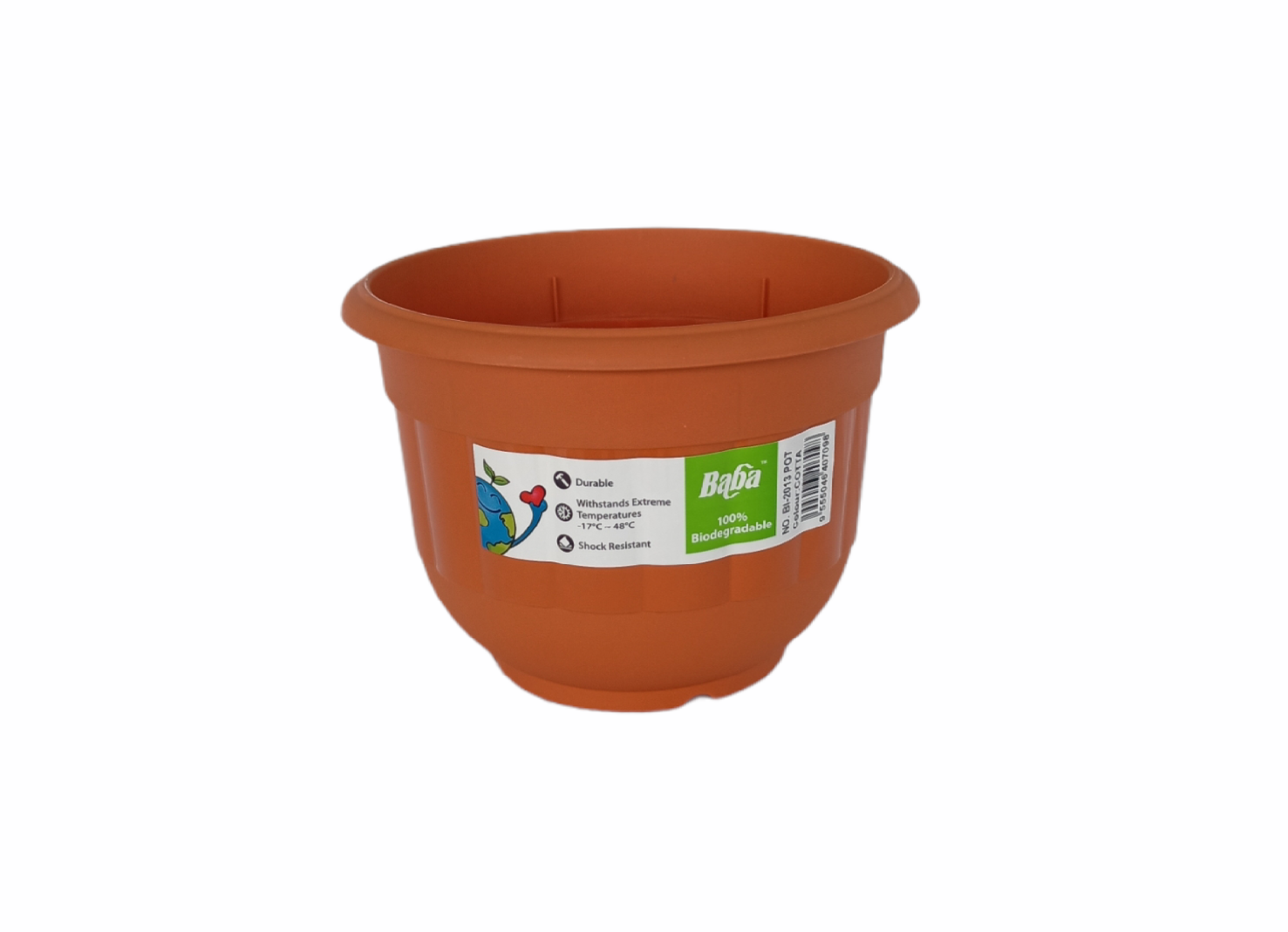 Baba Brand BI-2013 Plastic Pot Cotta