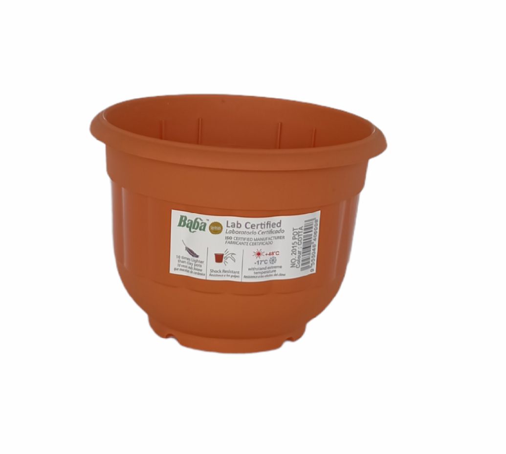 Baba Brand BI-2015 Plastic Pot Cotta