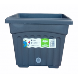 Baba Brand SQ-200 Plastic Pot Zen Grey 