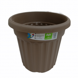 Baba Brand RD-260 Plastic Pot Zen Brown